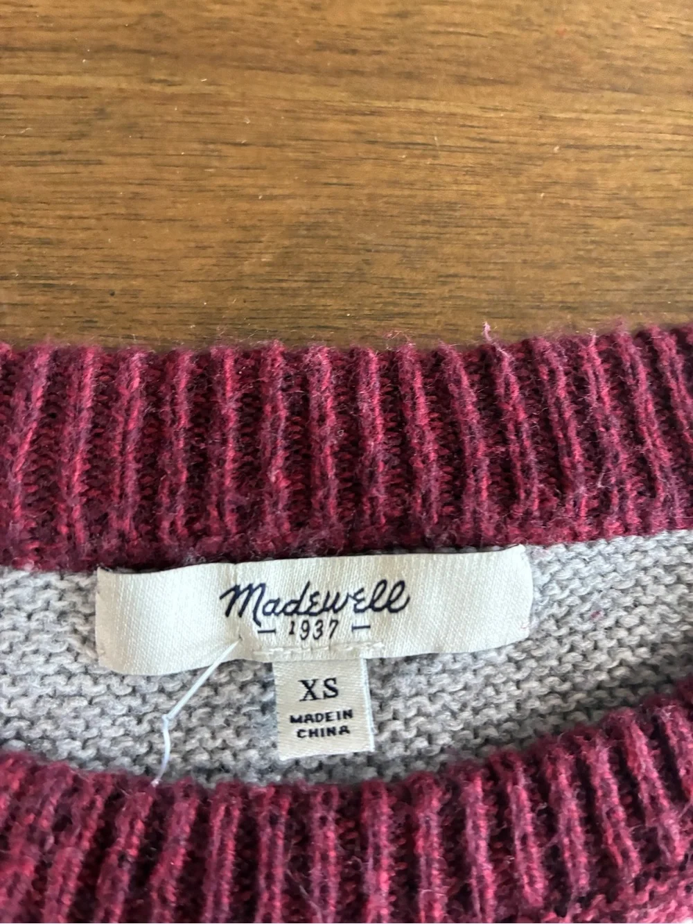 Madewell soft knit